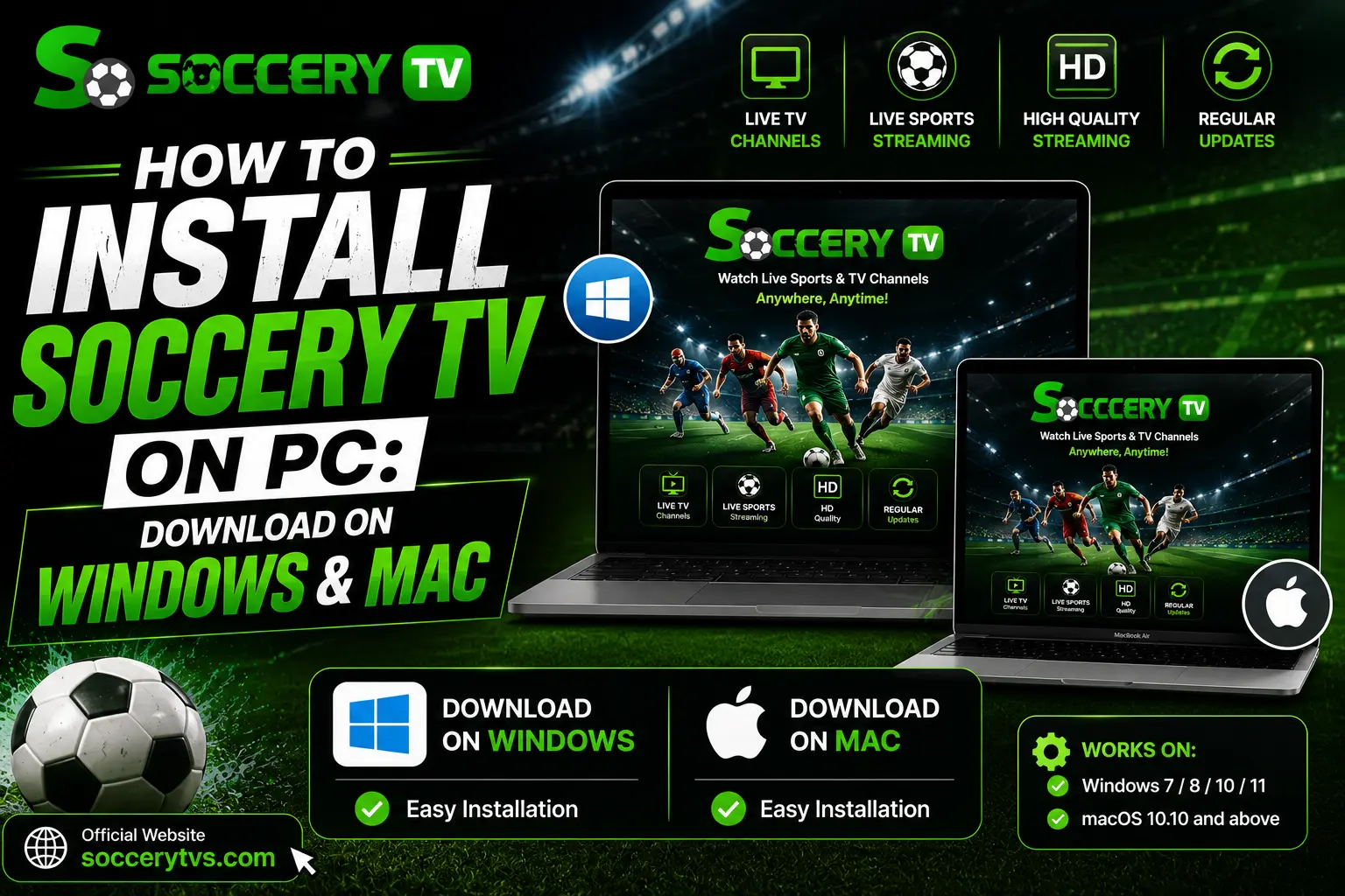 Soccery TV For PC : Download on Windows and Mac — Photo by Bechir Lachiheb on Pexels